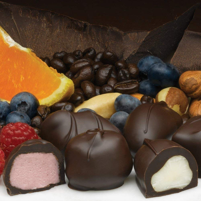 Assorted Dark Rcin Philadelphia Candies Assorted Dark Chocolates, 1 Pound