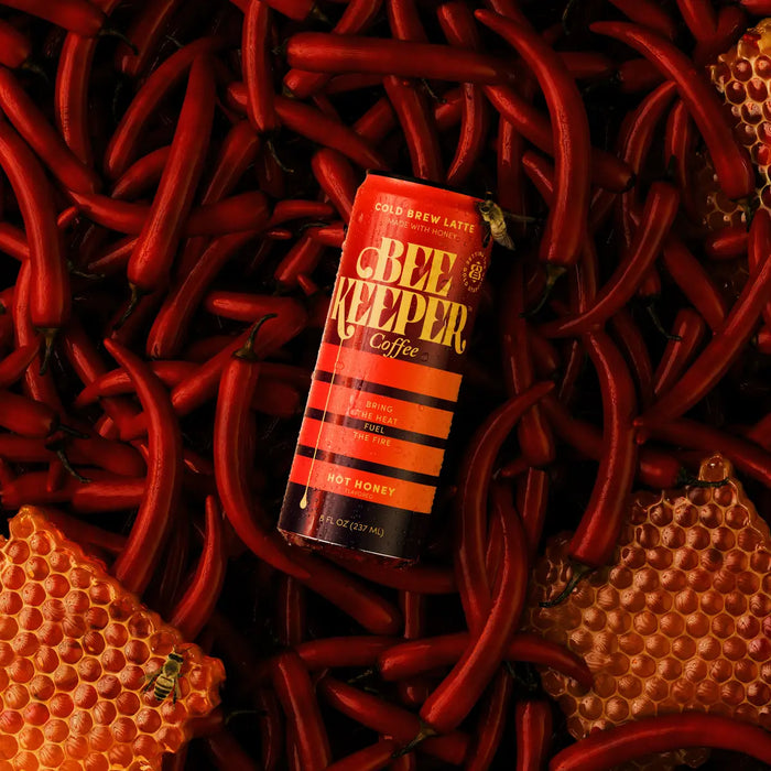 Beekeeper Coffee, Hot Honey Latte Cold Brew, 8 fl oz