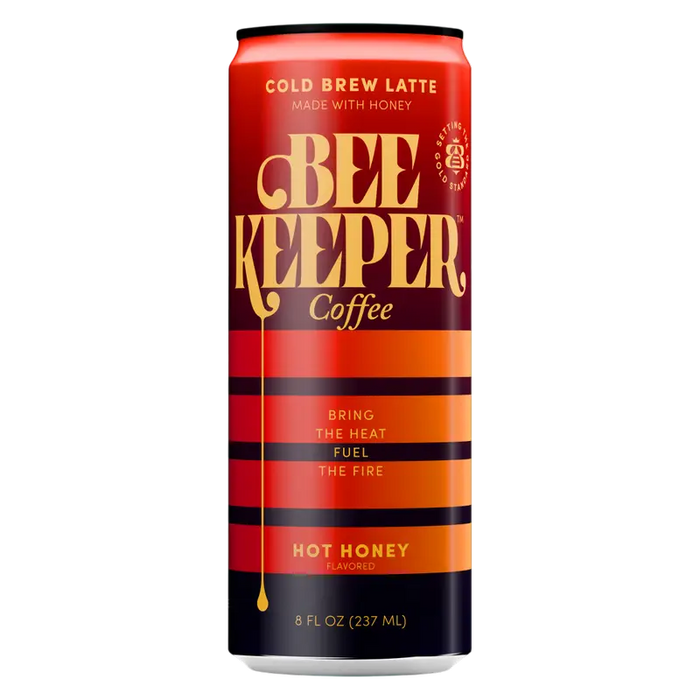 Beekeeper Coffee, Hot Honey Latte Cold Brew, 8 fl oz