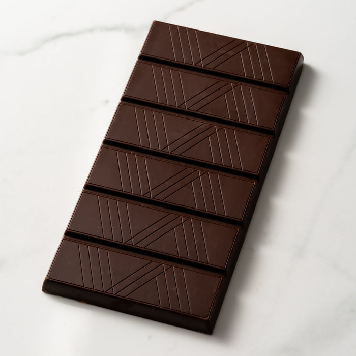 Philadelphia Candies x Ema Burgic, 72% Cocoa Signature Dark Chocolate Bar, 3.5 Ounce