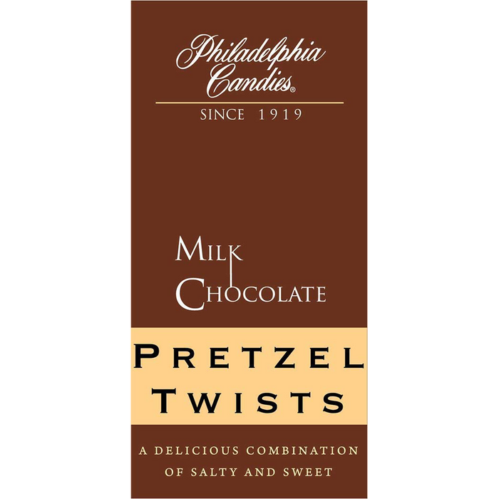 Philadelphia Candies Mini Pretzels, Milk Chocolate Covered, 8 Ounce