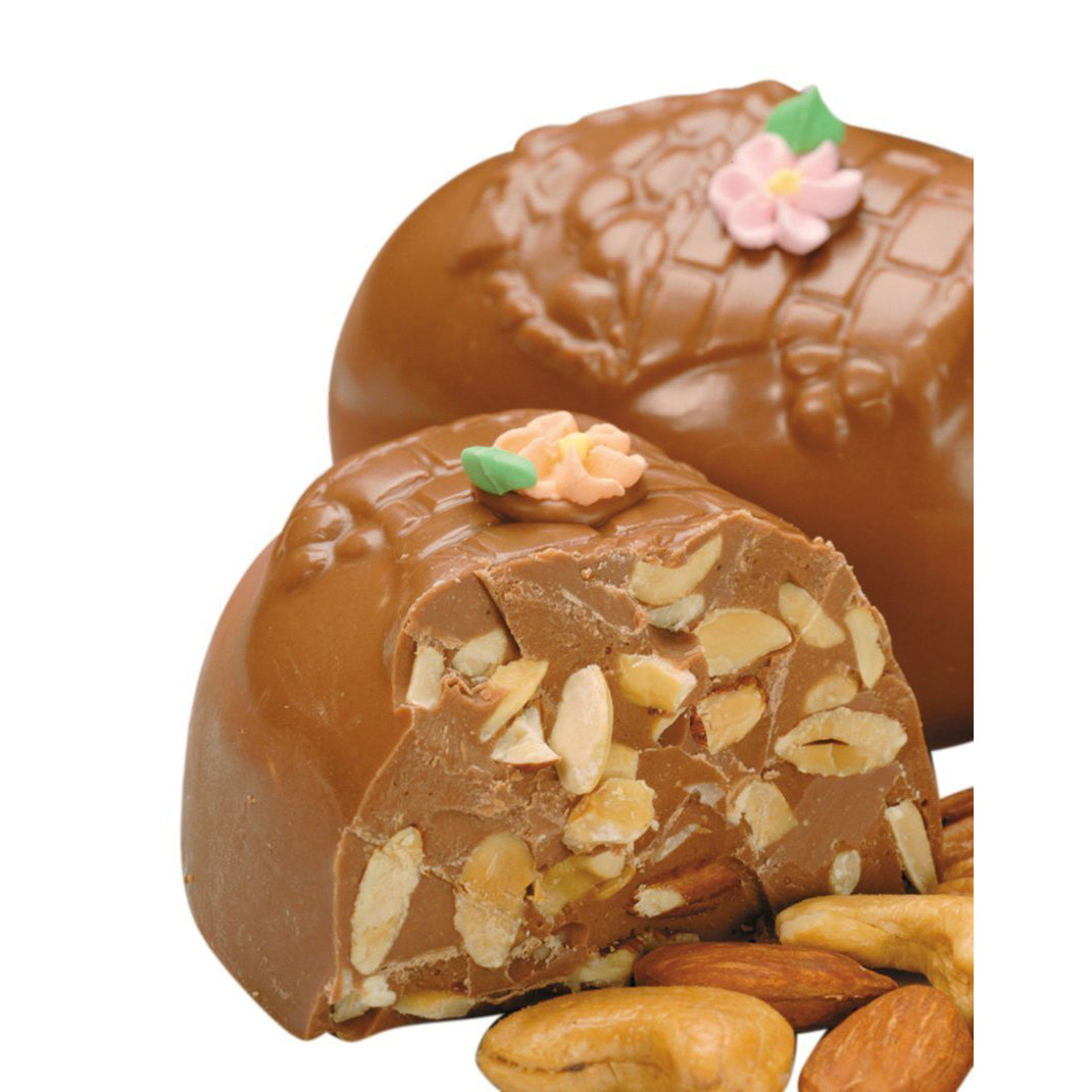 Philadelphia Candies Nut Egg, Milk Chocolate, 8 Ounce (Almond, Brazil,