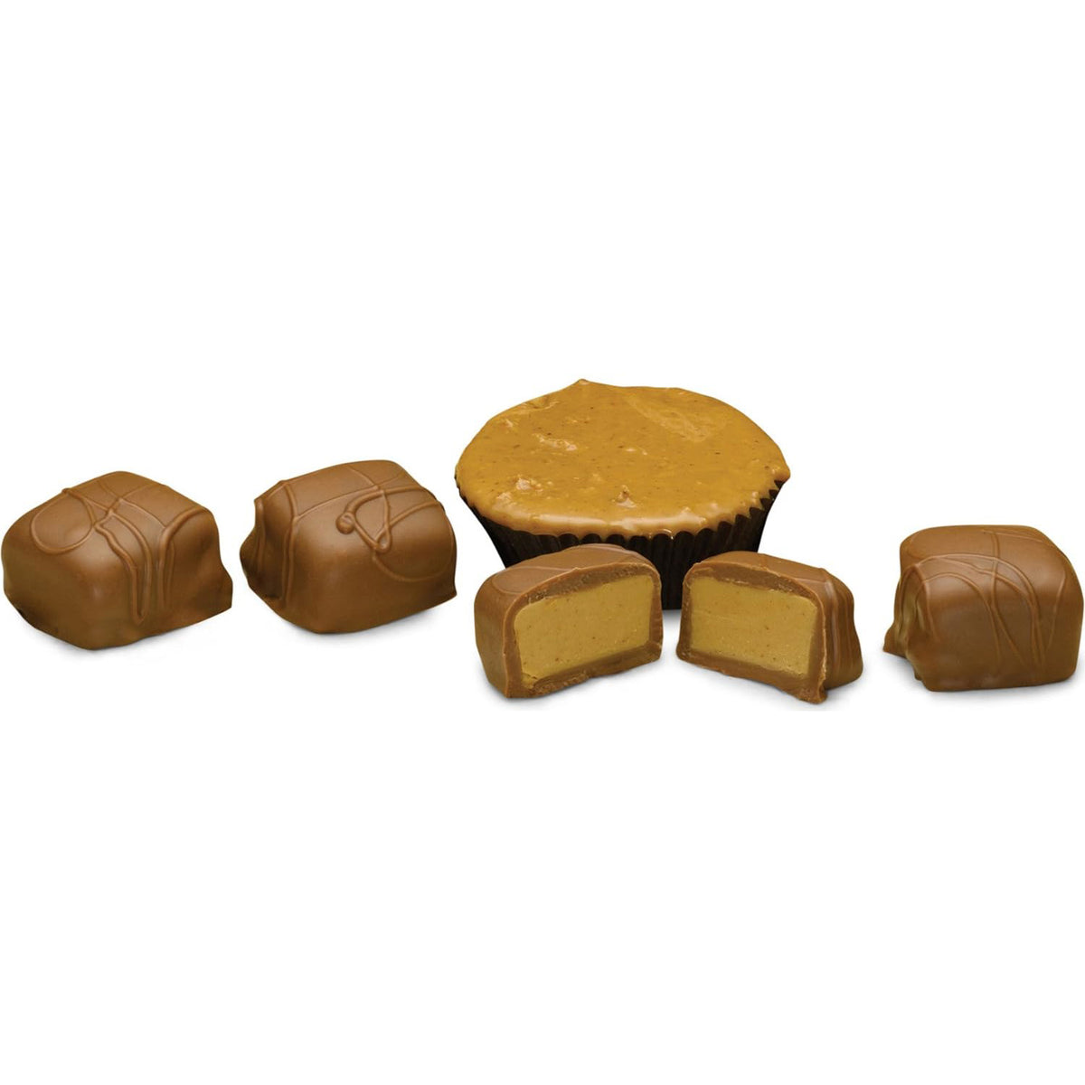 Philadelphia Candies Peanut Butter Meltaway Truffles, Milk Chocolate,