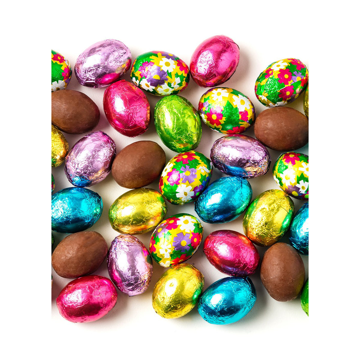 Philadelphia Candies Foil Wrapped Easter Eggs, Milk Chocolate, 8 Ounce