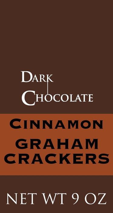 Philadelphia Candies Cinnamon Graham Crackers, Dark Chocolate, 9 Ounce