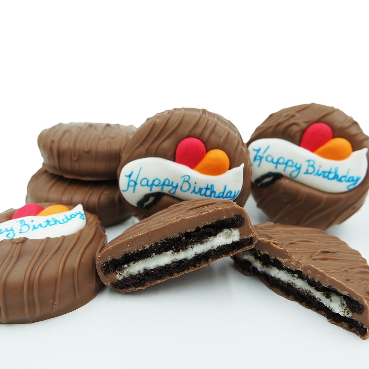 Philadelphia Candies, Birthday, Creme Filled Sandwich Cookies, Milk Ch