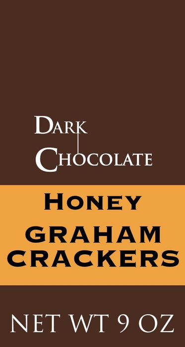 Philadelphia Candies Honey Graham Crackers, Dark Chocolate, 9 Ounce