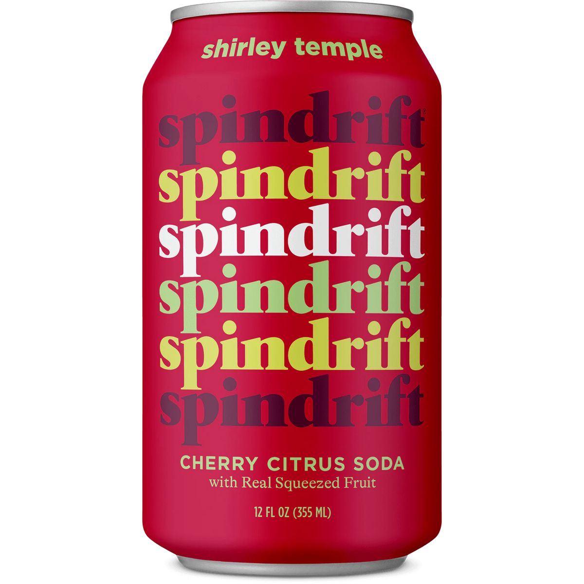 シプリ　Sipuli Spindrift Shirley Temple Cherry Citrus Soda, 12 fl oz